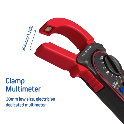 ANENG ST201 Digital Clamp Multimeter 4000 Counts Clamp Ammeters 