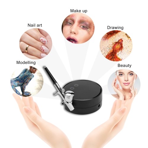 

Portable Spray Pump Pen Air Compressor Set for Makeup Art Painting Craft Flower Spray Model Beautiful Airbrush Kits
