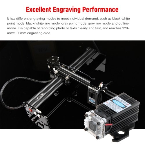 

20W Portable Laser Engraver Desktop Engraving Machine Printer