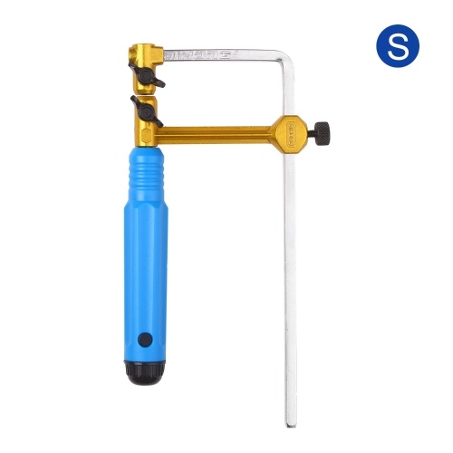 Adjustable Saw Frame Handsaw U-Shape Saw Bow Cutting Tool for Woodworking Handcraft Jewelry Making DIY Project 280mm Total Length