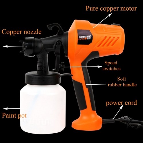 

Removable High-pressure Electric Spray Machine Paint Sprayer for Painting Car Wood Furniture with Sprayer Cup