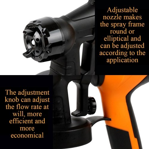 

Removable High-pressure Electric Spray Machine Paint Sprayer for Painting Car Wood Furniture with Sprayer Cup