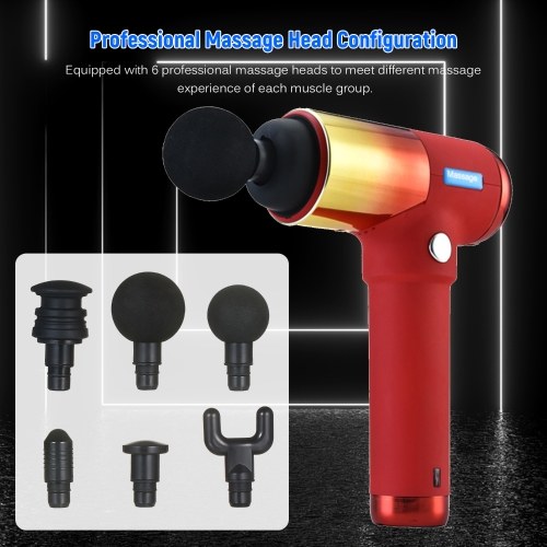 

Electric Fascia Gun Aluminum Alloy Muscle Relaxation Massager