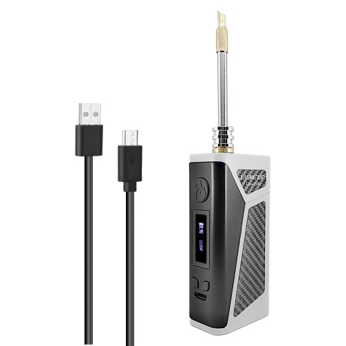 

80W Household Mini Portable Soldering Iron USB Rechargeable Electric Welding Pen with LED Display