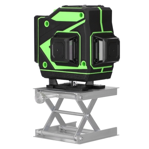 

Multifunctional 3D 12 Lines Laser Level Tool Vertical Horizontal Lines with 3° Self-leveling Function