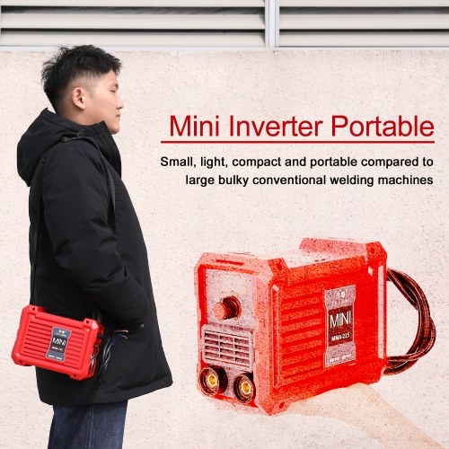 

20-225A MMA-225 Electric Welding Machine Household Mini Inverter Portable 110 V IGBT Digital Small Industrial Welding Machine