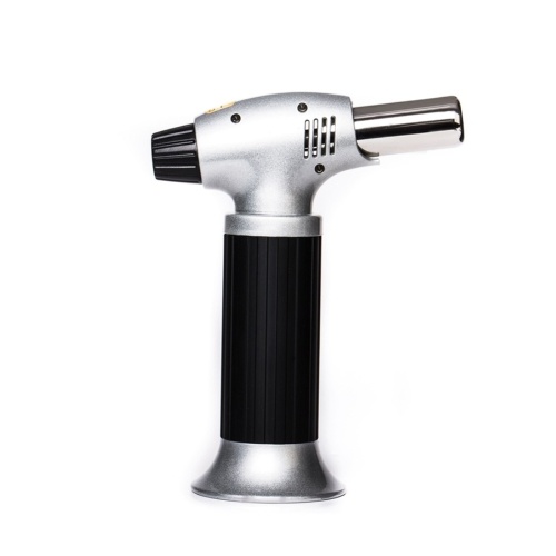 

Metal Refillable Blow Torch Home Use Kitchen Portable Flames Adjustable Torch-Lighter Fire Maker with Safety Lock for Cooking/BBQ/Baking/Soldering/Welding