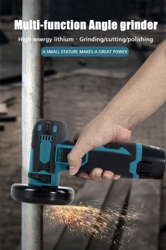 

Комплект угловой шлифовальной машины с аккумуляторной щеткой 12 В, шлифовальный круг 3 дюйма/76 мм, легкая угловая шлифовальная машина