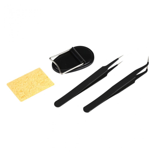 

Portable 110V/220V Adjustable Electric Temperature Gun Lightweight Welding Soldering Station Tool Kit 60W with 5 Piece Solder Iron Tips