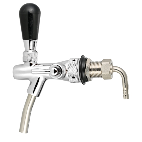 

Adjustable Flow Control Chrome Draft Beer Faucet Tap