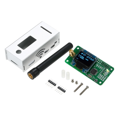 

Mini MMDVM Hotspot Expansion Board Spot Radio Station Wifi Digital Voice Modem with Case for P25 DMR YSF Raspberry Pi