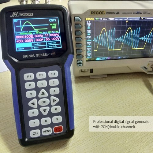 

JINHANIC Handheld 2 Channel Portable Frequency Sweep Meter