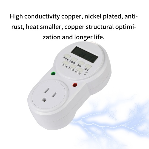 

US Plug Smart Power Socket Digital Timer Switch