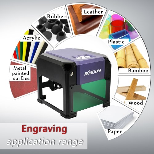 

KKmoon DIY Compact Desktop Laser Engraving Machine 2000mW