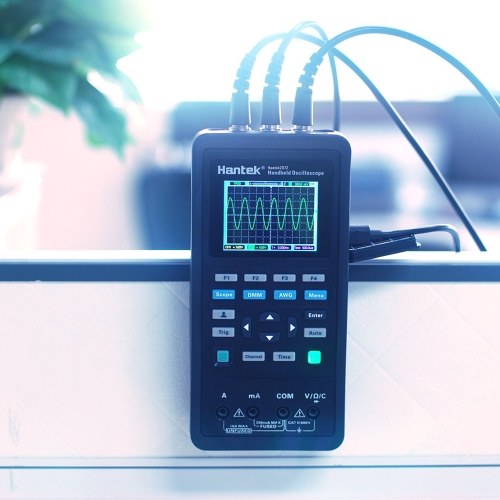 

Hantek 2D72 3 in 1 Handheld Digital Oscilloscope + Waveform Generator + Multimeter