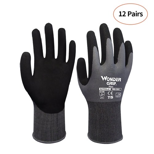 

Wonder Grip WG-500 12 пар универсальных рабочих перчаток