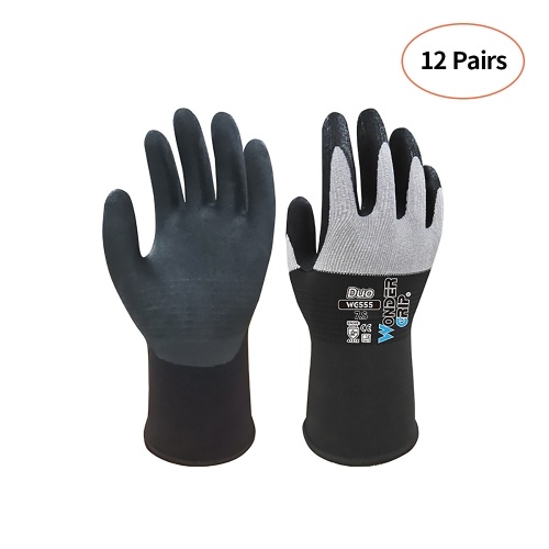 

Wonder Grip WG-555 12 Pairs of Universal Work Gloves
