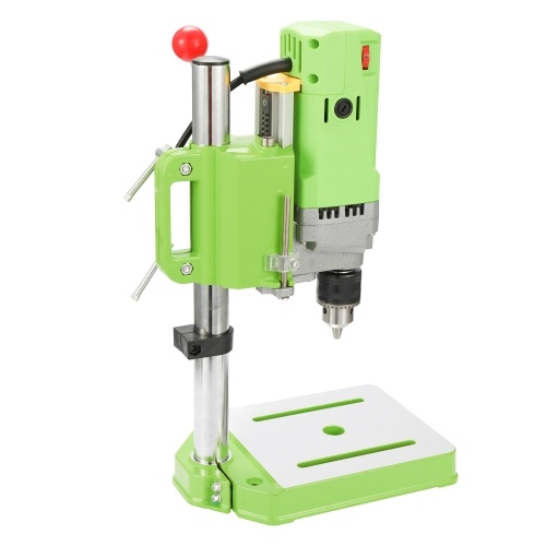 

Mini Home DIY Metalworking 710W Drilling Machine Electric Work Gear Portable High Accuracy Bench Drill BG-5156E