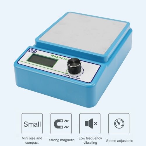 

Mini Size Professional Magnetic Stirrer Magnetic-mixer with Stir Bar 2400 rpm Max Stirring Capacity 1000ml Volume for Scientific Research Industry