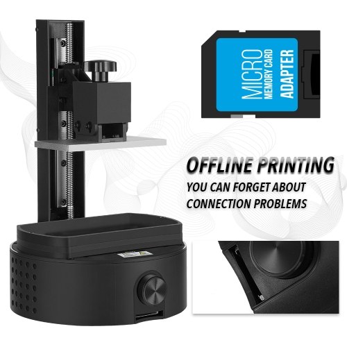 

Stereolithography Technical Grade LCD High Precision Photosensitive Resin SLA Home Jewelry Model Kits 3D Printer