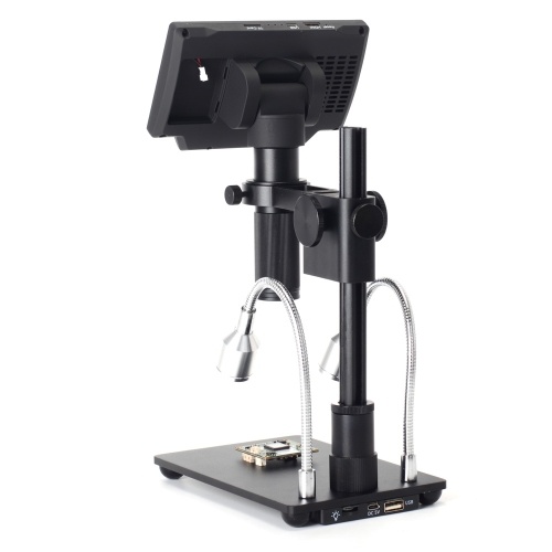 

HY-1070 5 Inch Screen 16MP 4K 1080P 60FPS USB & WIFI Digital Industry Microscope Camera 150X C-mount Lens 1/2.3 Imaging Sensor