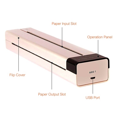 Portable Tattoo Transfer Stencil Machine Mini USB Port Thermal Copier Printer Compatible with Mobile Phone Device and Computer
Portable Tattoo Transfer Stencil Machine Mini USB Port Thermal Copier Printer Compatible with Mobile Phone Device and Computer