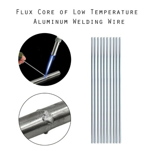 

20pc 2*500mm Low Temperature Aluminum Welding Solder Wire Brazing Repair Rods