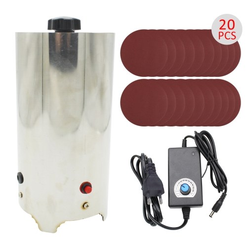 Buddha Beads Polishing Machine Woodwork DIY Rotary Tool Automatic Disc-bead Machine Polishing Buddha Bead Polishing