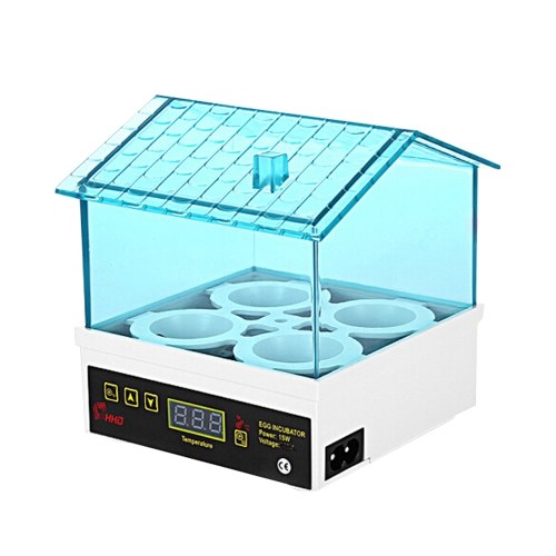 Household Eggs Incubator Digital Temperature Adjustable Hatcher Semi-automatic Eggs Brooder