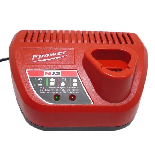 110-240V Li-ion Battery Charge Device for Milwaukee 48-11-2401 48-11-2402 C12 B C12 BX M12