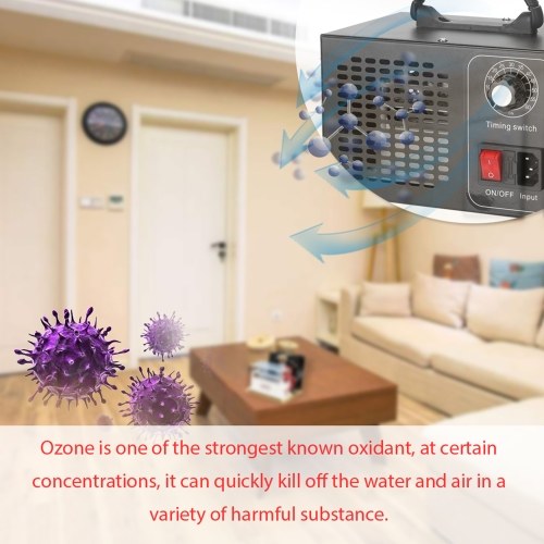 Portable Ozone Machine Generator Air Filter Purifier with Timing Switch Ozonizer Ozonator for Home Car Formaldehyde