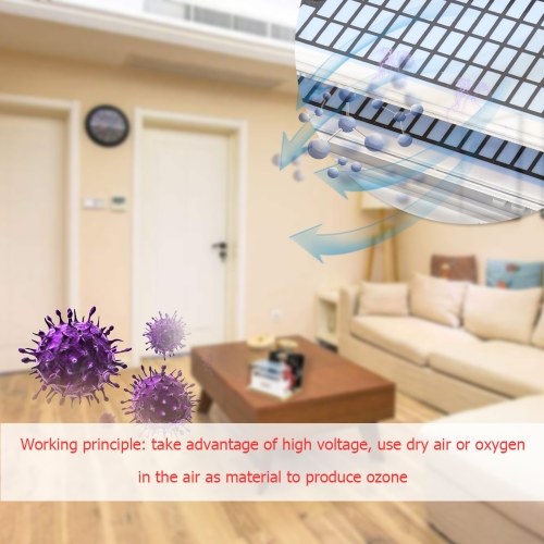 

Portable Ozone Machine Generator Air Filter Purifier with Timing Switch Ozonizer Ozonator for Home Car Formaldehyde