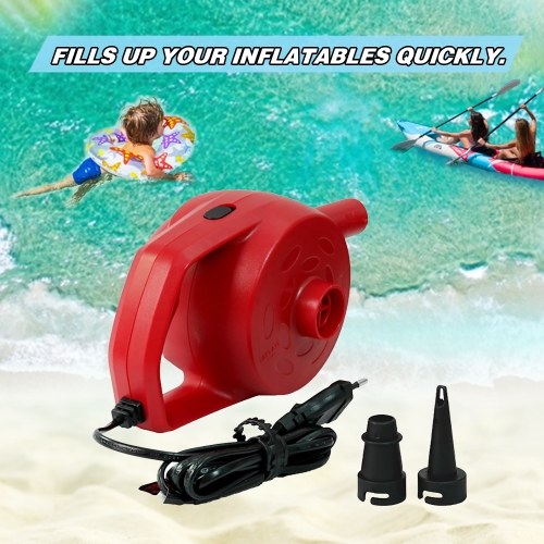 

Electric Air Pump for Inflatables 300W Powerful Inflator Pump for Pool Raft Ride-on Swim Ring Quick-refil Inflation Pump for Air Mattress