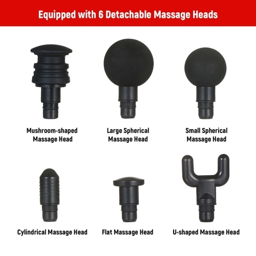 

Electric Fascia Gun Aluminum Alloy Muscle Relaxation Massager