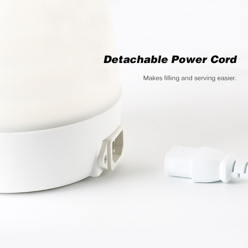 

Portable Travel Electric Kettle with Temperature Control Collapsible Water Boiler and Warmer with 0.8 Litre Capacity 600W Cordless Silicone Hot Water Kettle for Tea Coffee