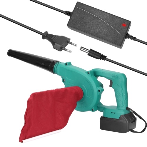

Dual-use Electric Air Blower Powerful Suction Machine Handheld Lithium Battery Changeable Home Dust Collector Cleaner Power Tool