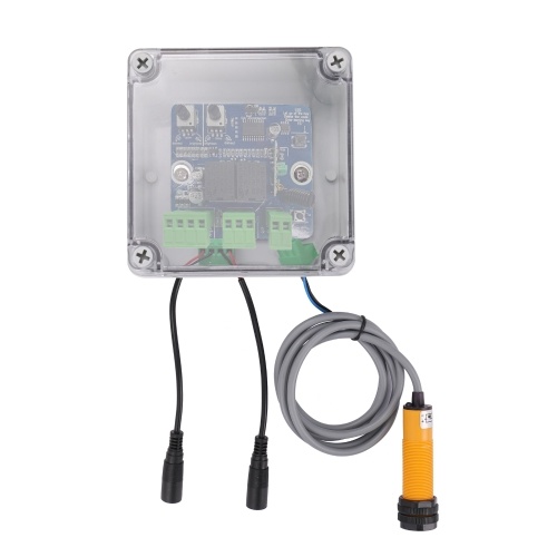 

Light Sensor Chicken Cage Door Opener Controller Actuator Motor Automatic Opener Kit IP44 Protection Level Remote Control Function