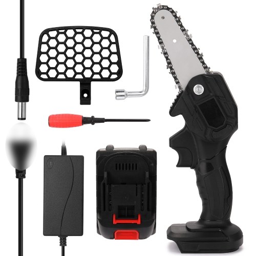 

Portable Electric Pruning Saw Rechargeable Small Electric Saws Woodworking One-handed Electric Saw Garden Logging Mini Brushed Electric Chain Saw