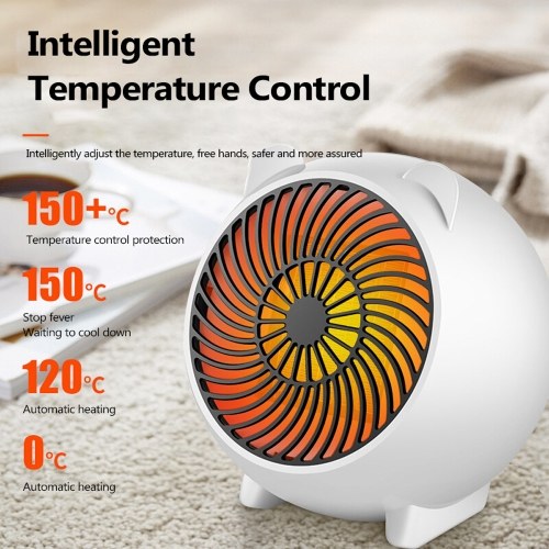 

Winter Household Office Bedroom Under Desk Table Heater Warmer Intelligent Portable Small Size Heater