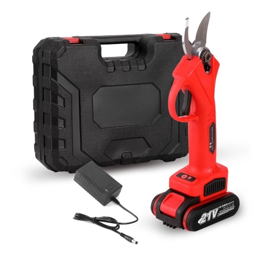 

21V Cordless Electric Pruner Pruning Shear Efficient Fruit Tree Bonsai Pruning Branches Cutter Landscaping Tool