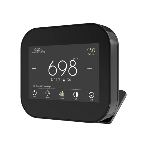 

USB Powered CO2 Detector CO2 Concentration Detector Environmental Testing Instrument Air Quality Monitor Detector Carbon Dioxide Detector Air Quality Detection Instrument