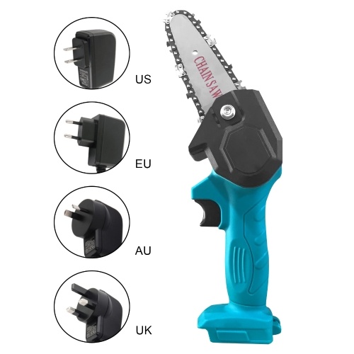 

Portable Electric Pruning Saw Small Wood Spliting Chainsaw One-handed Woodworking Tool for Garden Orchard