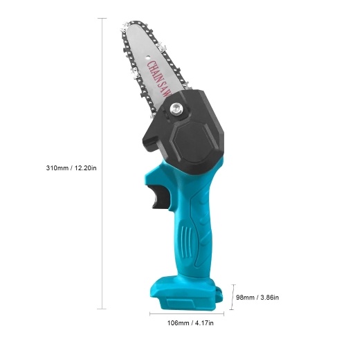 

Portable Electric Pruning Saw Small Wood Spliting Chainsaw One-handed Woodworking Tool for Garden Orchard