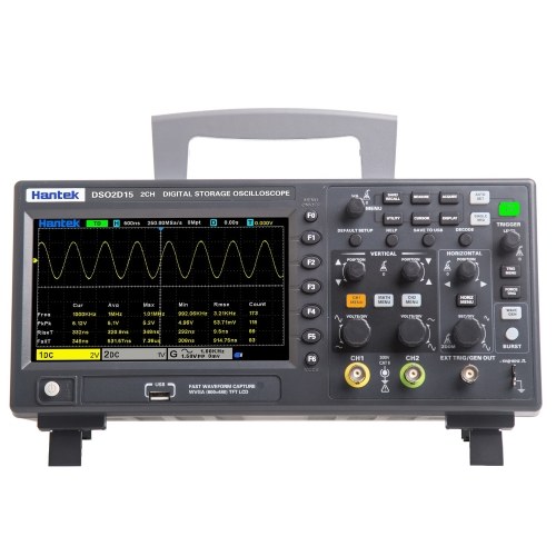 Hantek DSO2D15 Цифровой осциллограф Настольный осциллограф