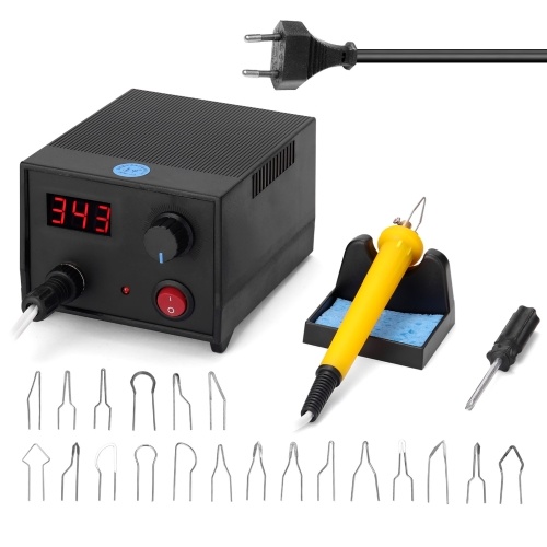 

LH45-SA1 Multifunctional Digital Electric Gourd Wooden Pyrography Machine with 20pcs Heating Pen Heads