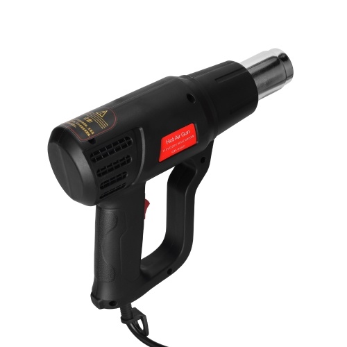 

1200W Portable Electric Hot Air Machine Dual Wind Speed Stepless Thermostat Film Heating Hot Air Power Tool