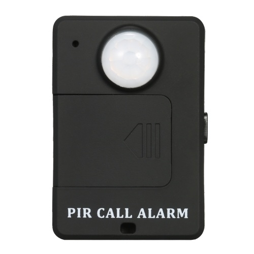 KKmoon PIR Sensor de movimiento Detector de movimiento Mini sensor de movimiento Alarma Control remoto Alarma inalámbrica GSM Sensor infrarrojo pasivo Alarma de seguridad con función de monitor de voz