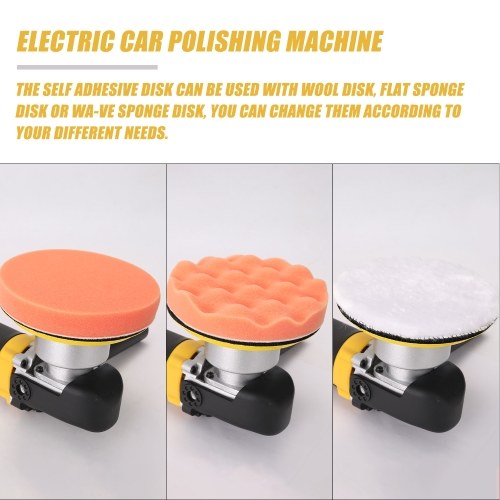 

220 V~240V 680W 6 Level Speed Adjustable Electric Lock-off Dual-Action Switch Car Polishing Machine Shock Polisher Sealing Glaze Waxing Machine Utility Tool