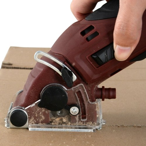 

400W Mini Handheld Circular Electric Sawing Machine Cutting Tool Grinder with 3Blades Heavy Duty Electric Cut-Off Tool