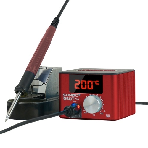 

75W High Power Electrostatic Protections Small Intelligent 200-480℃ Temperature Adjustment Soldering Station and Electric Soldering Iron Set for Factory Production Maintenance